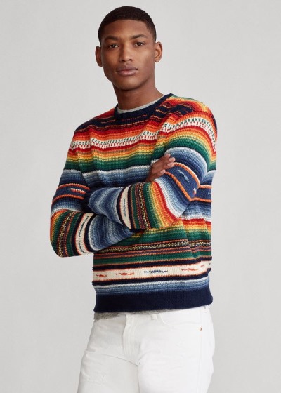 Suéter Polo Ralph Lauren Serape Algodão-Blend Homem 05278-CVYU